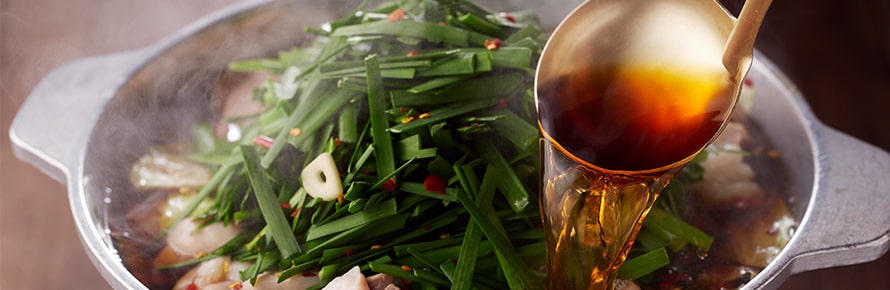 元祖もつ鍋楽天地のもつ鍋