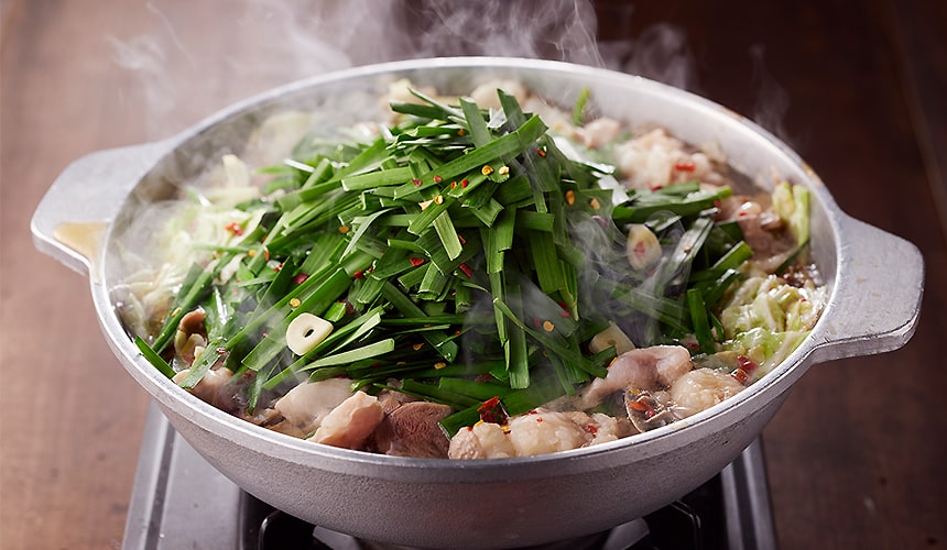 最後の1滴まで美味しい楽天地のもつ鍋